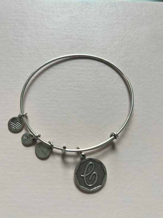 Alex and Ani Jewelry - Silver Initial 'C' Charm Bangle Bracelet